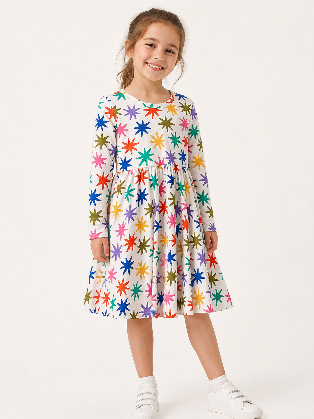 VESTIDO BALLET ESTRELLAS