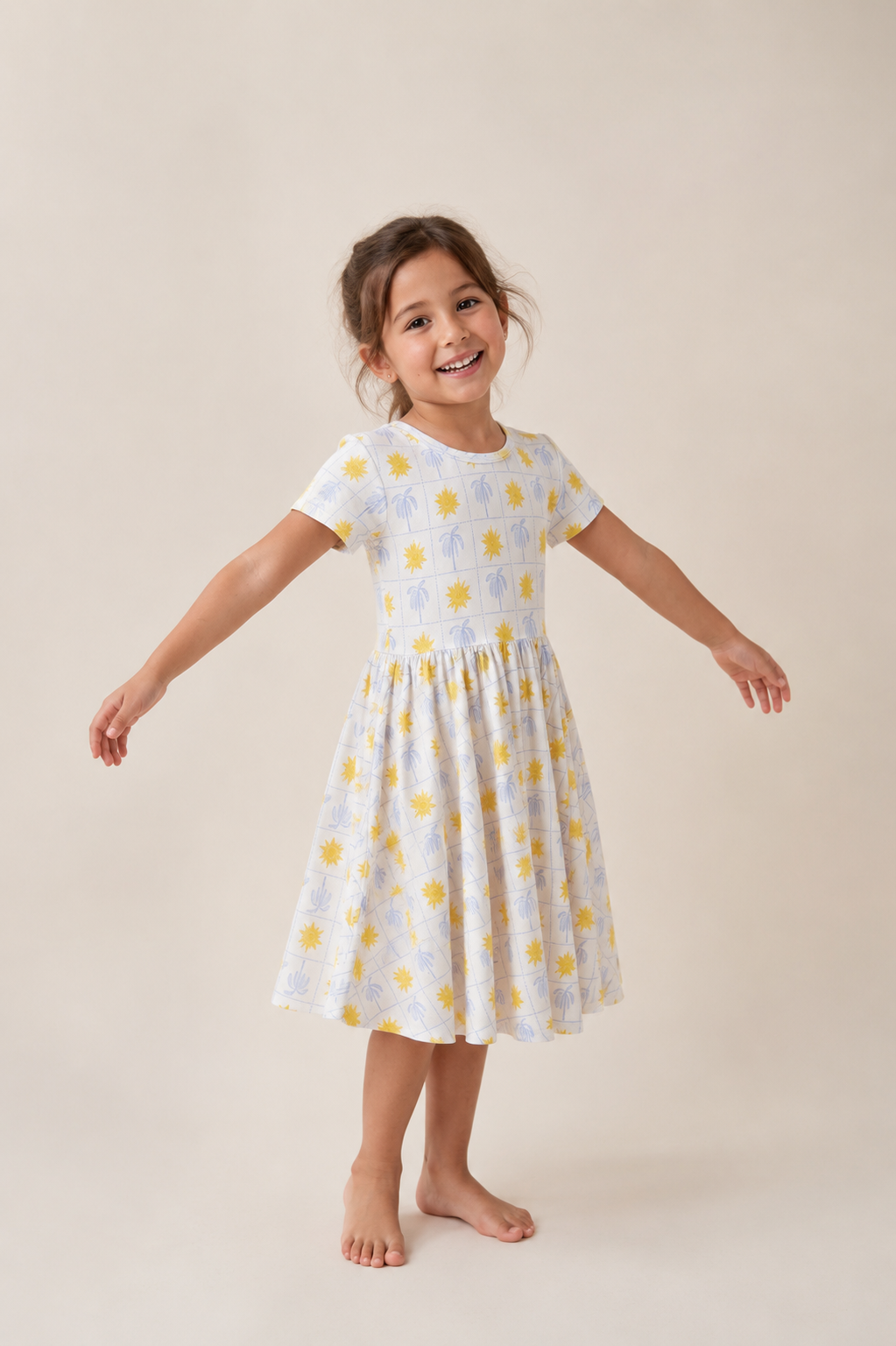 VESTIDO BALLET MANGA CORTA SUNNY