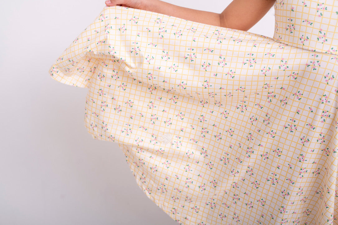 VESTIDO SUMMER ECO YELLOW FIELD