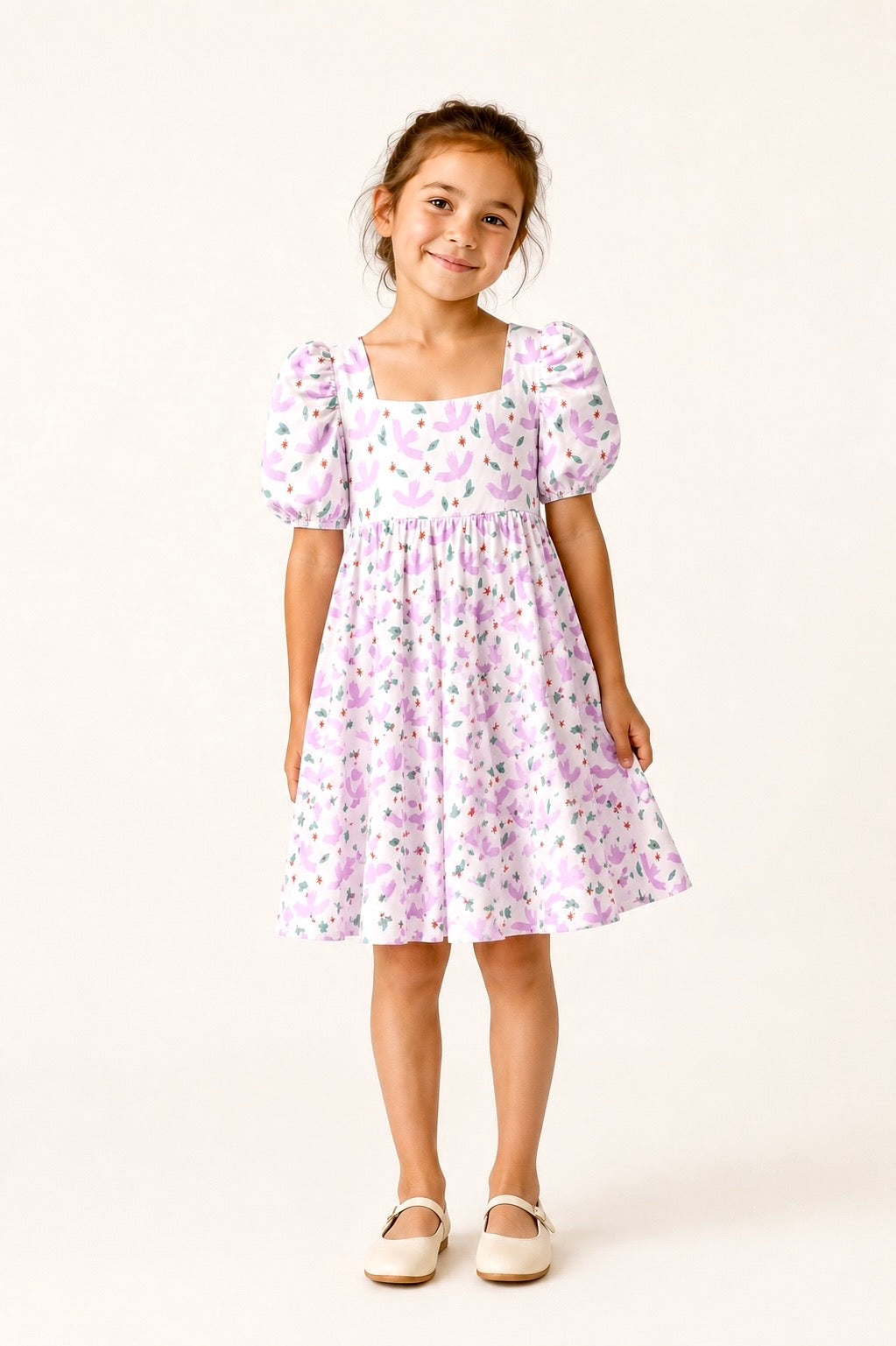 VESTIDO MAGNOLIA BIRDS