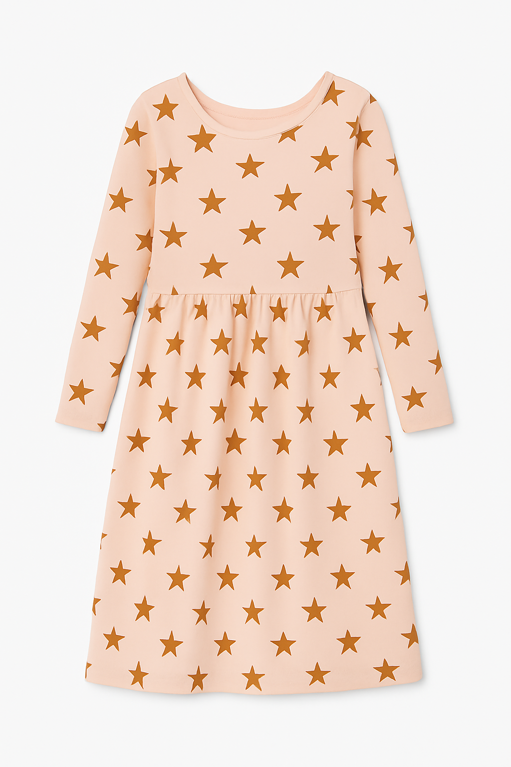 VESTIDO BALLET ESTRELLAS ROSA