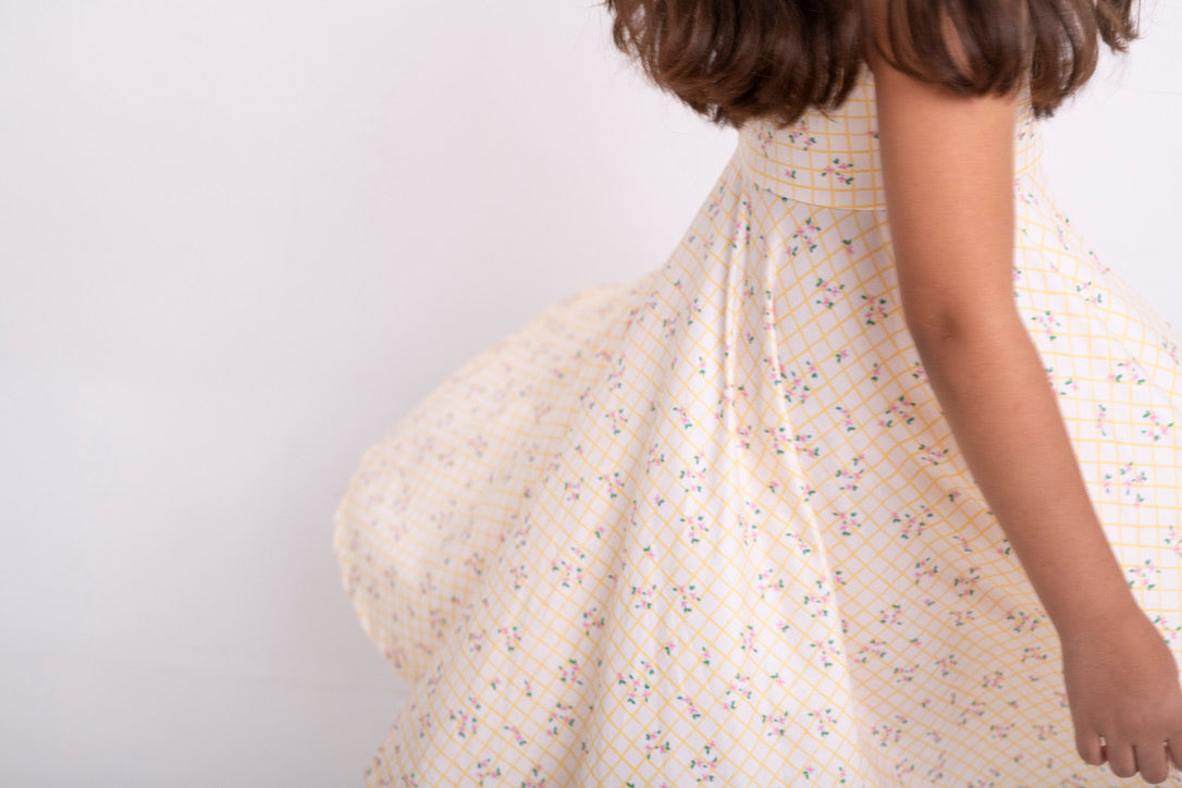 VESTIDO SUMMER ECO YELLOW FIELD