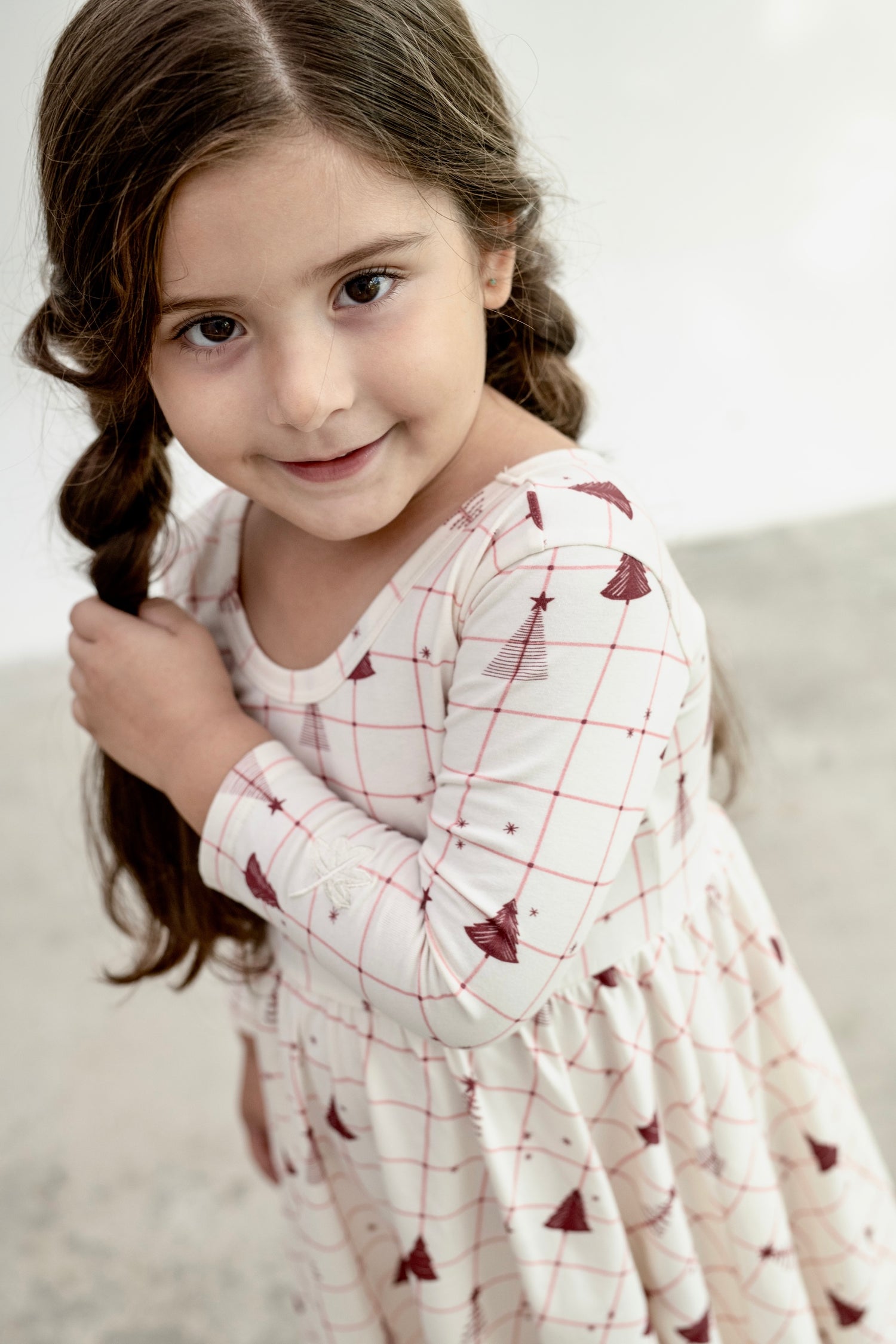 VESTIDO BALLET JARDIN ARBOLES NAVIDAD