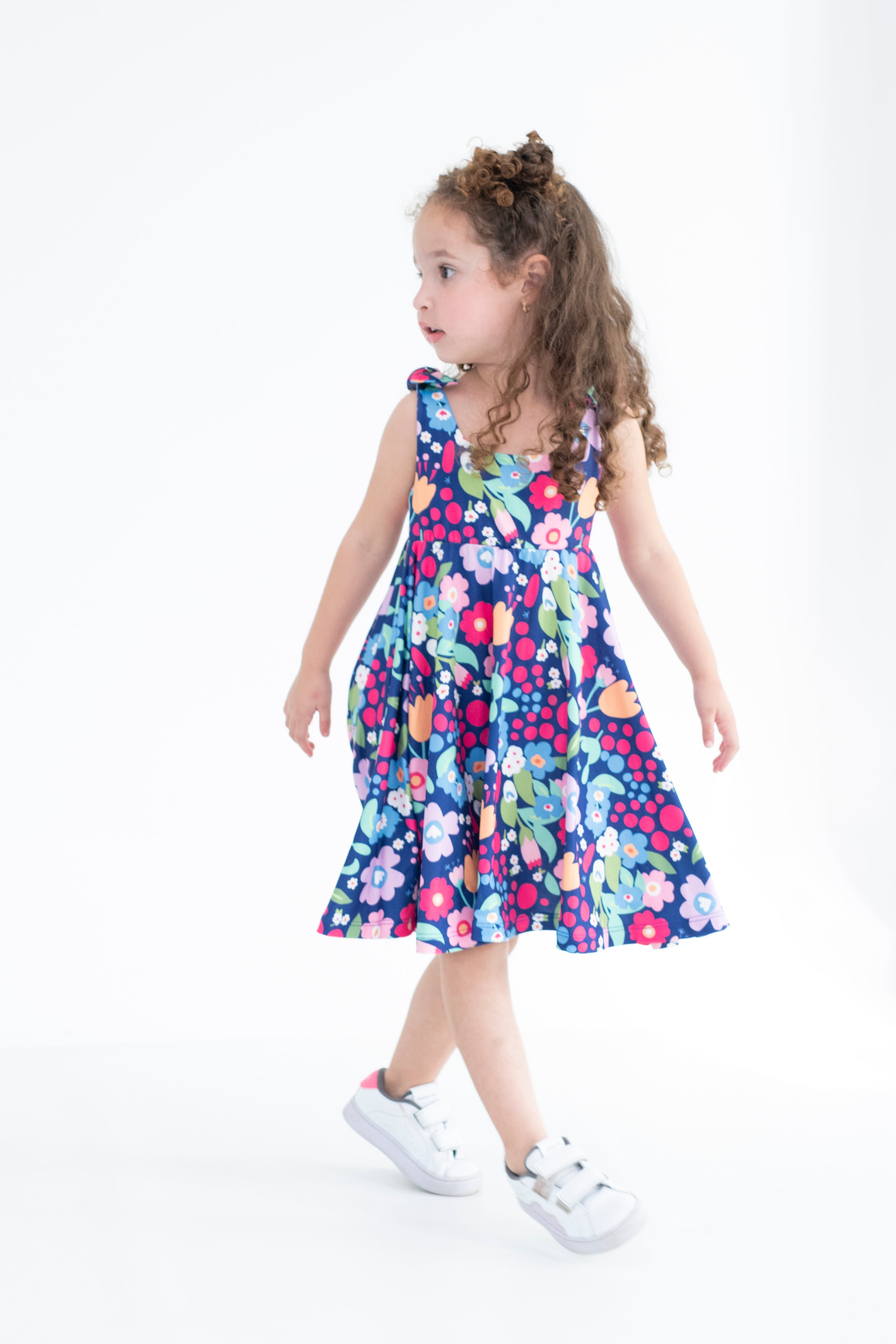 VESTIDO SUMMER ECO AZUL FLORAL