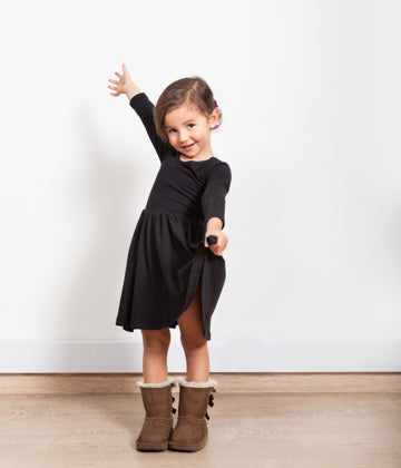 VESTIDO BALLET NEGRO