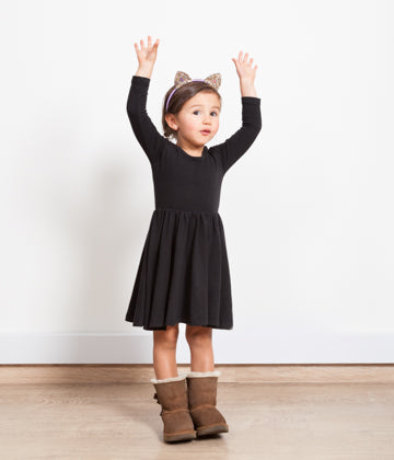 VESTIDO BALLET NEGRO