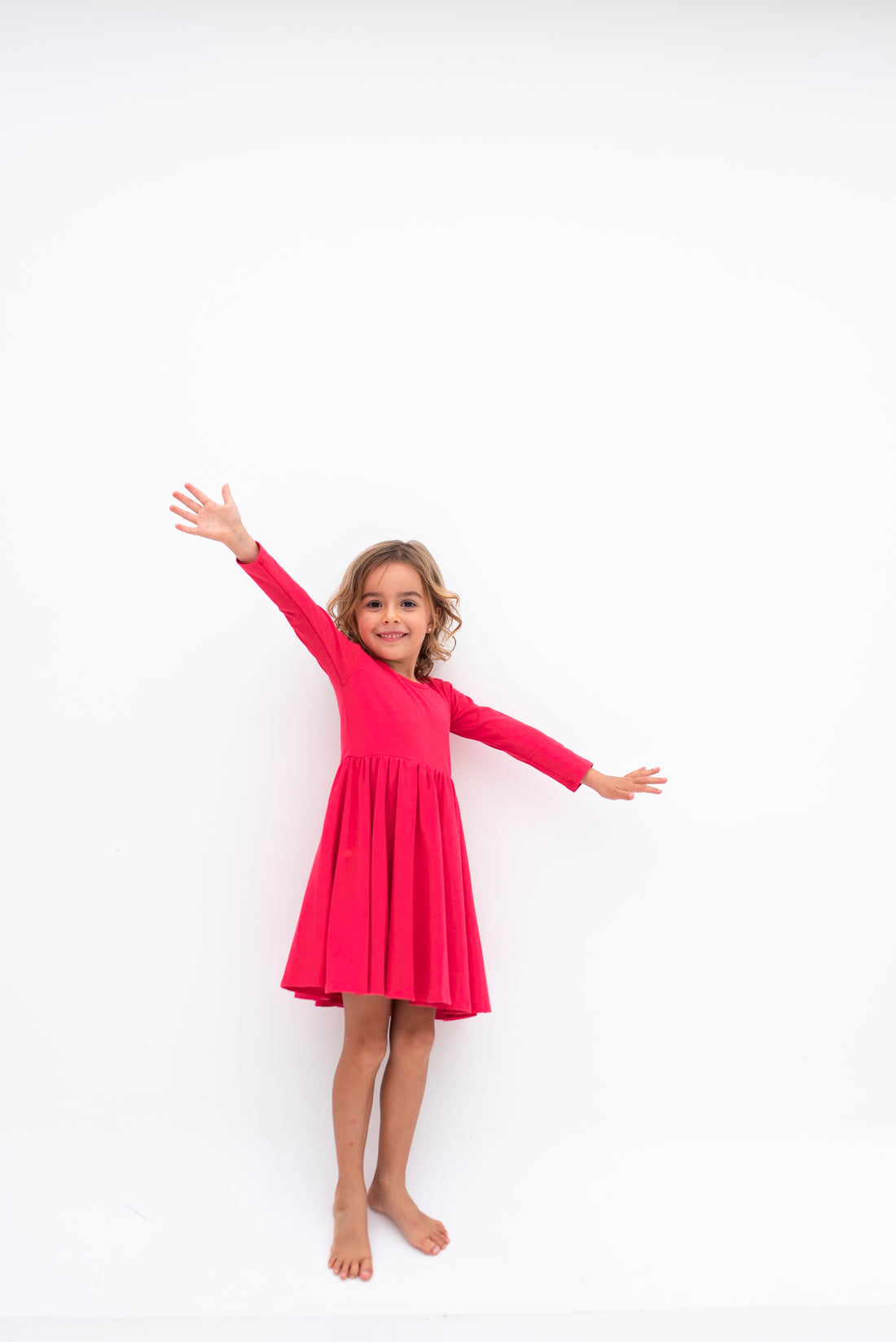 VESTIDO BALLET MAGENTA CEREZA