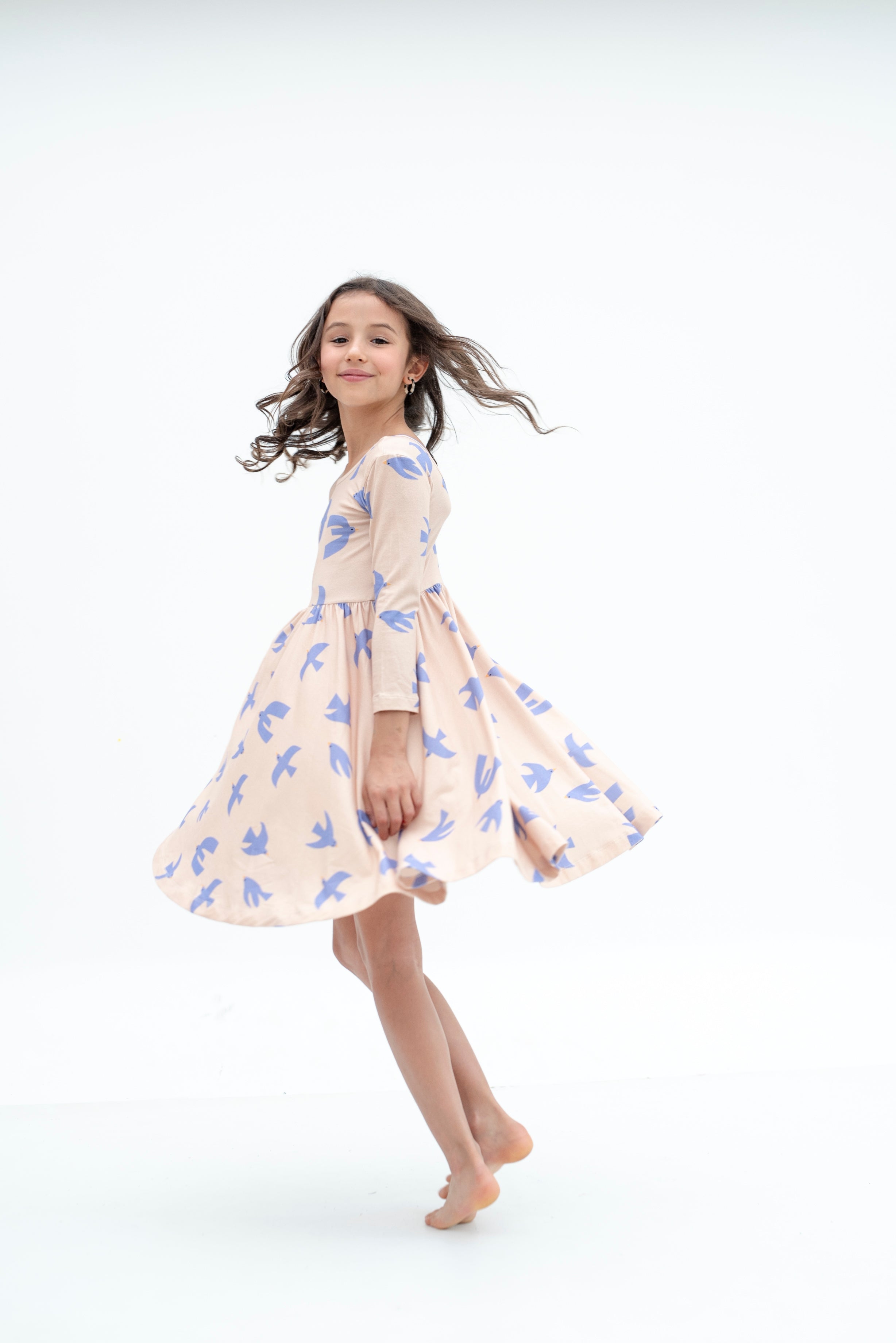 VESTIDO BALLET PAJAROS