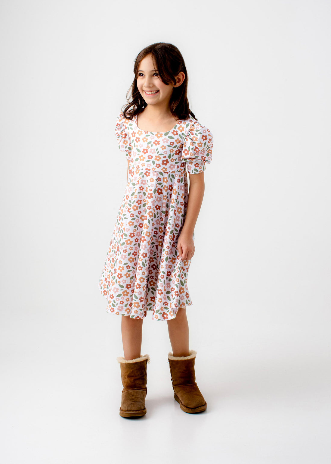 VESTIDO MAGNOLIA FLORES OTOÑO