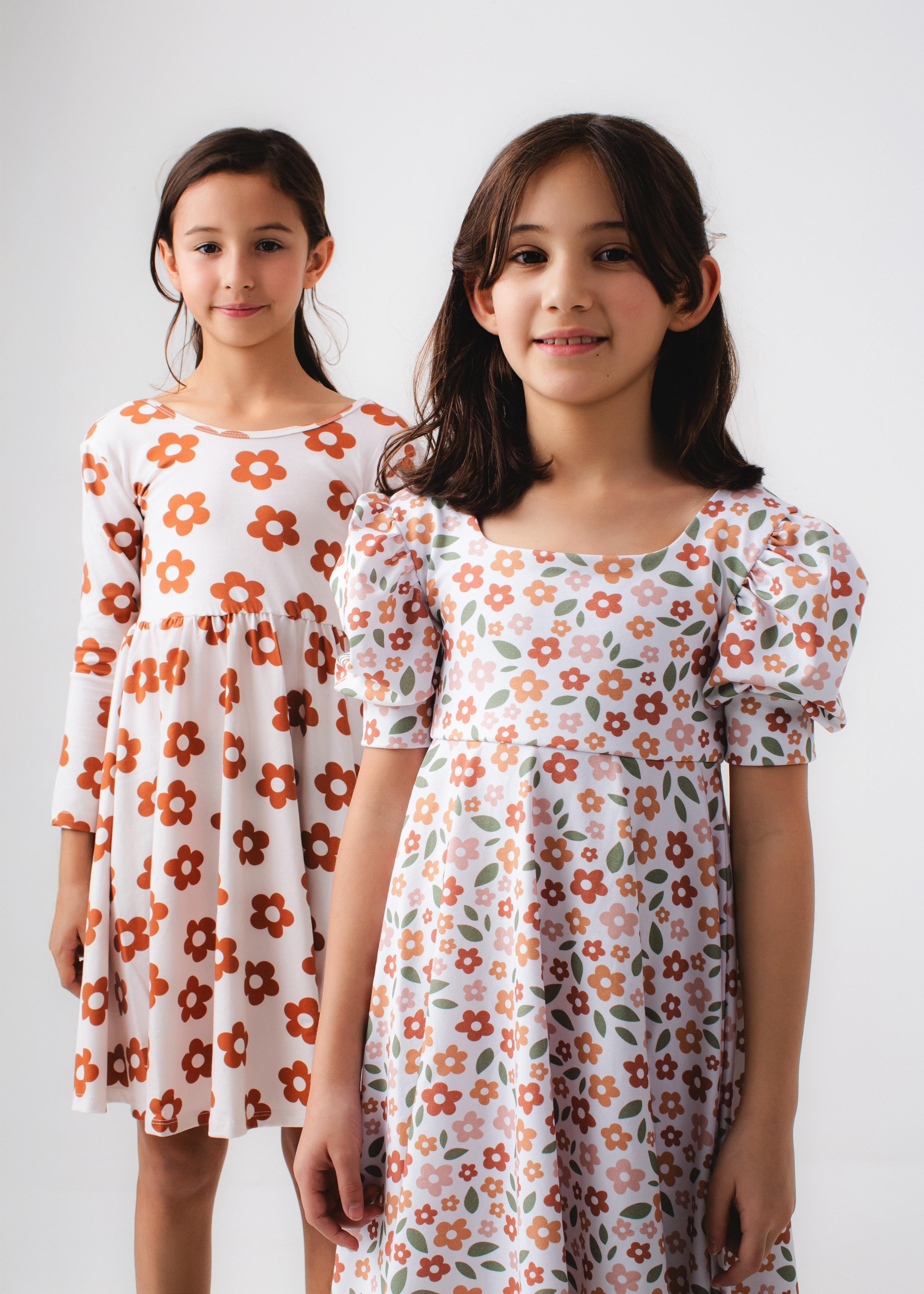 VESTIDO MAGNOLIA FLORES OTOÑO