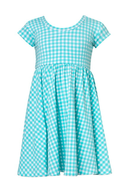 VESTIDO SUMMER CHECKERED GREEN