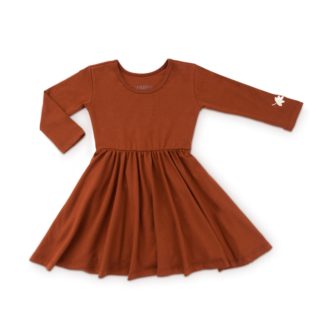 VESTIDO BALLET TERRACOTA