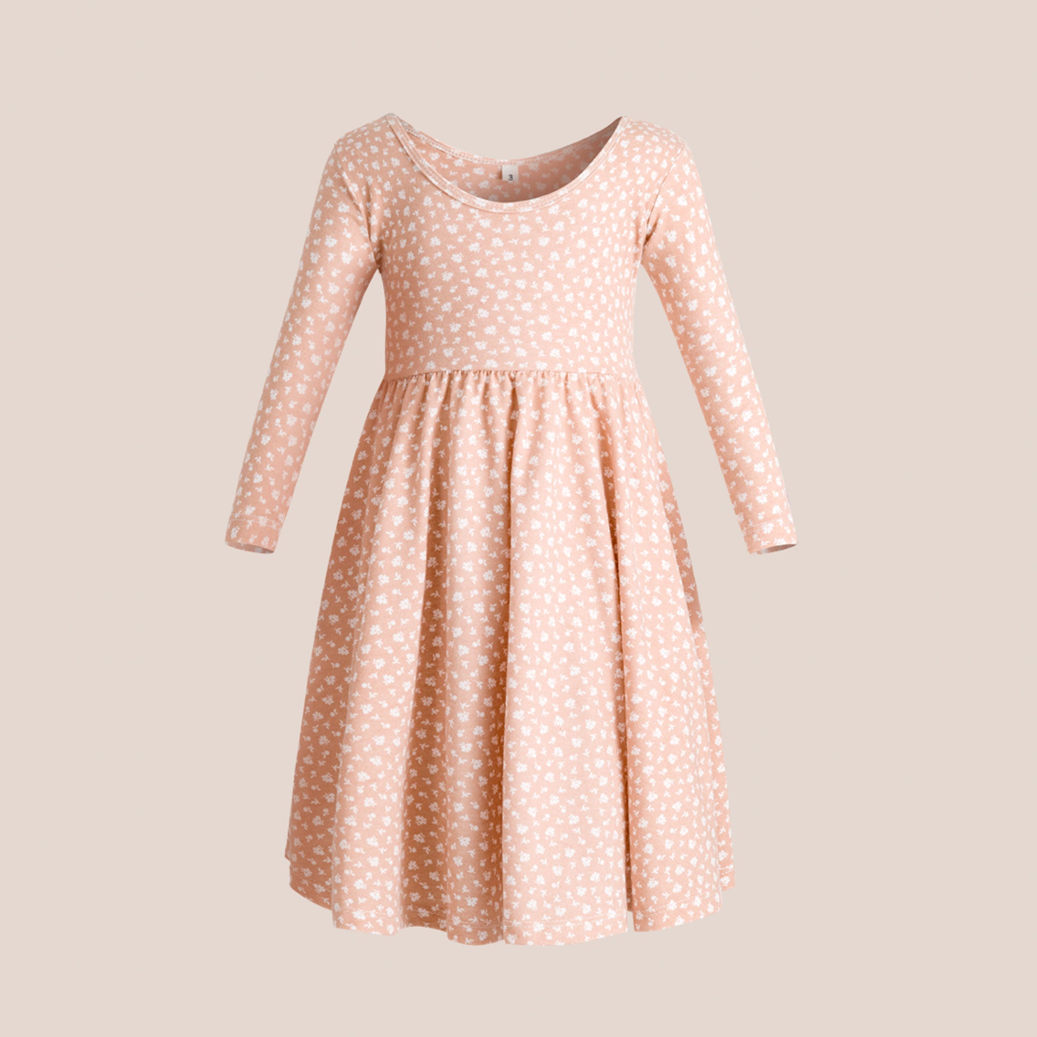 VESTIDO BALLET IVORY FLOWERS