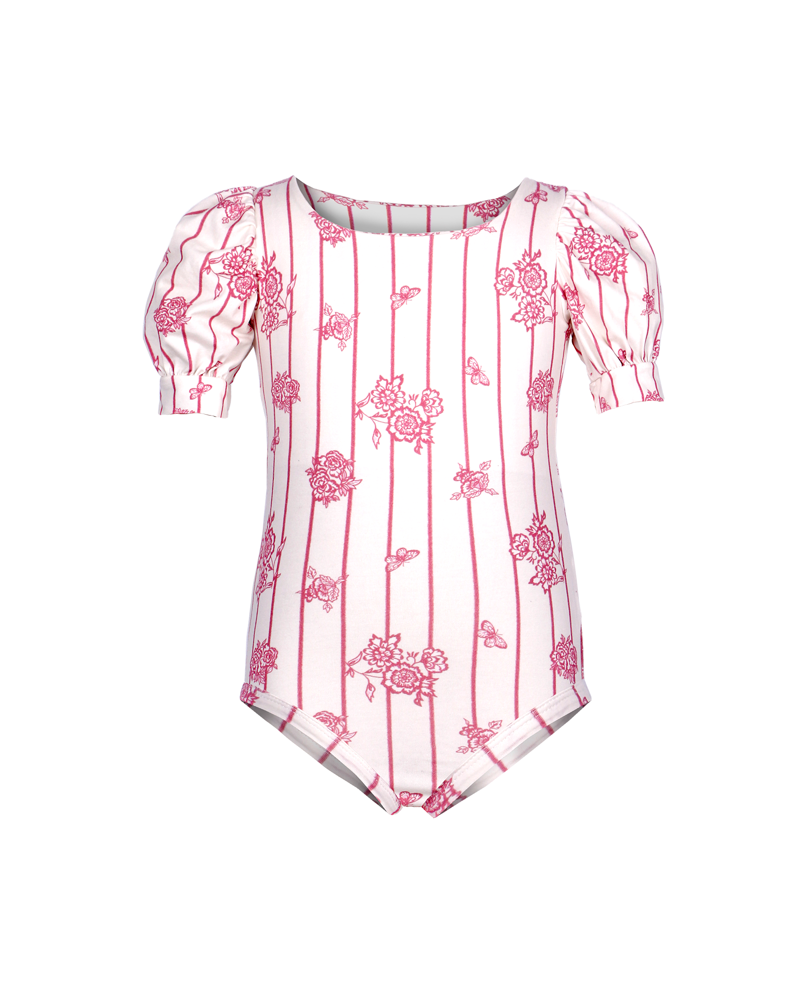 BODY JARDIN FLORAL ROSA