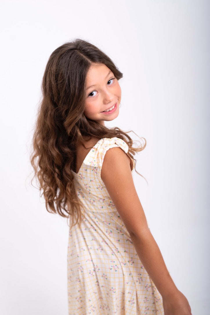 VESTIDO SUMMER ECO YELLOW FIELD