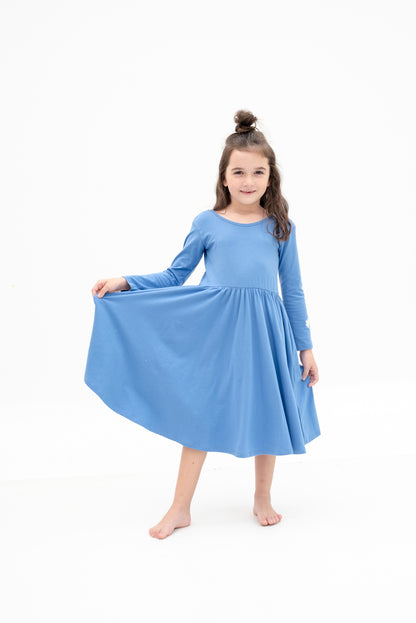 VESTIDO BALLET AZUL MARRUECOS