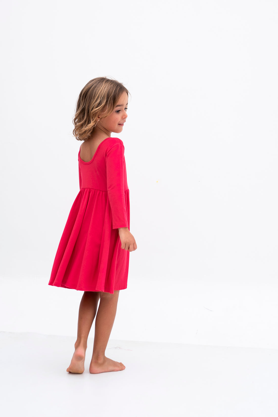 VESTIDO BALLET MAGENTA CEREZA