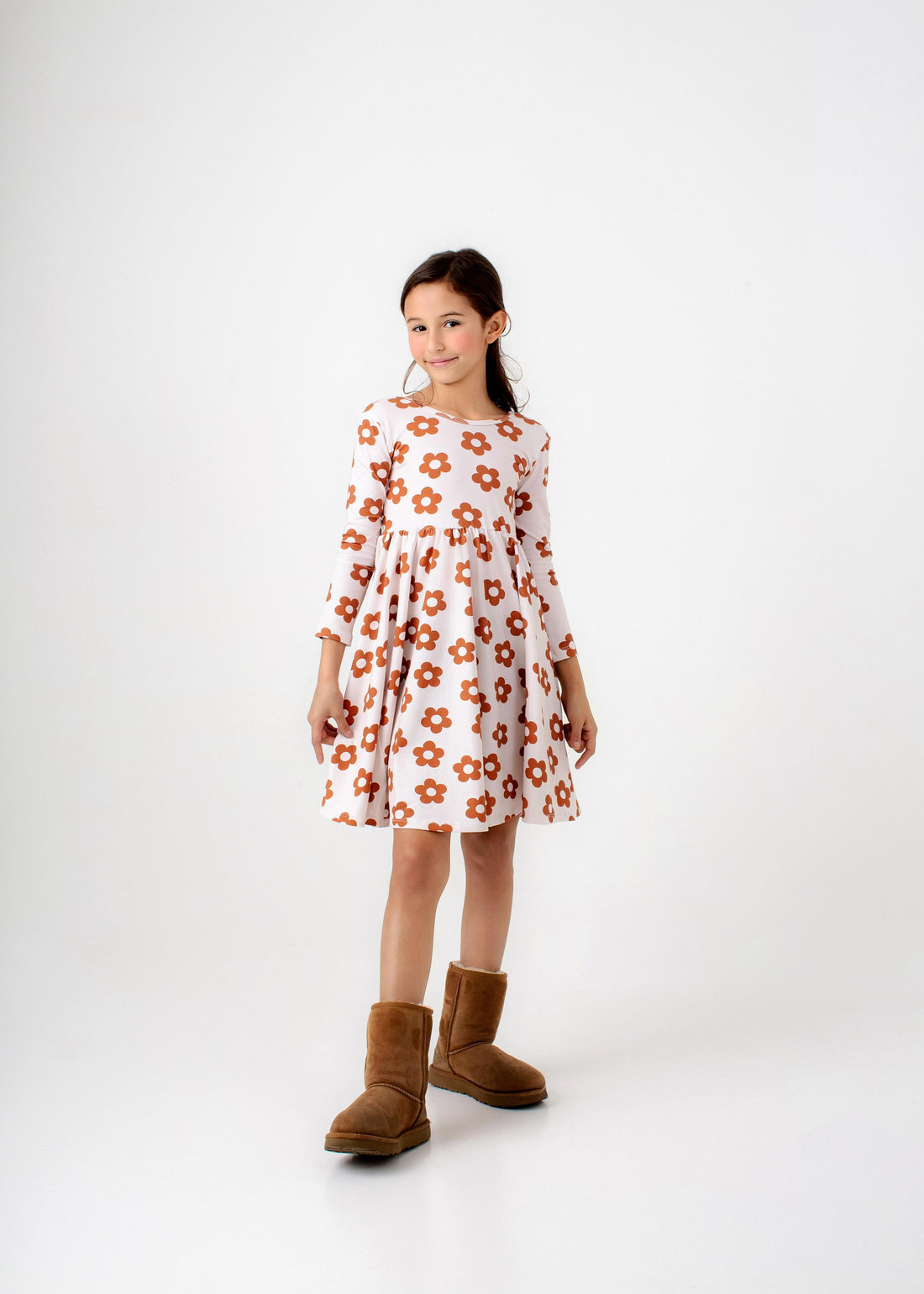 VESTIDO BALLET FLORES BROWNIE POP