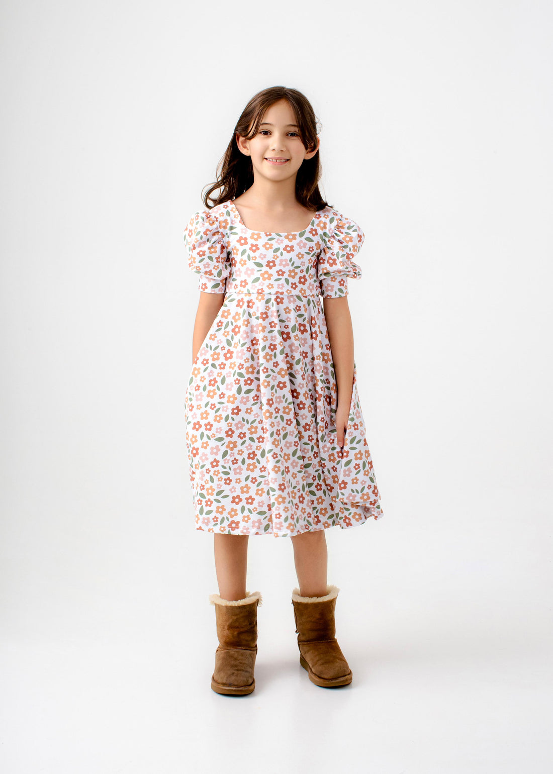 VESTIDO MAGNOLIA FLORES OTOÑO