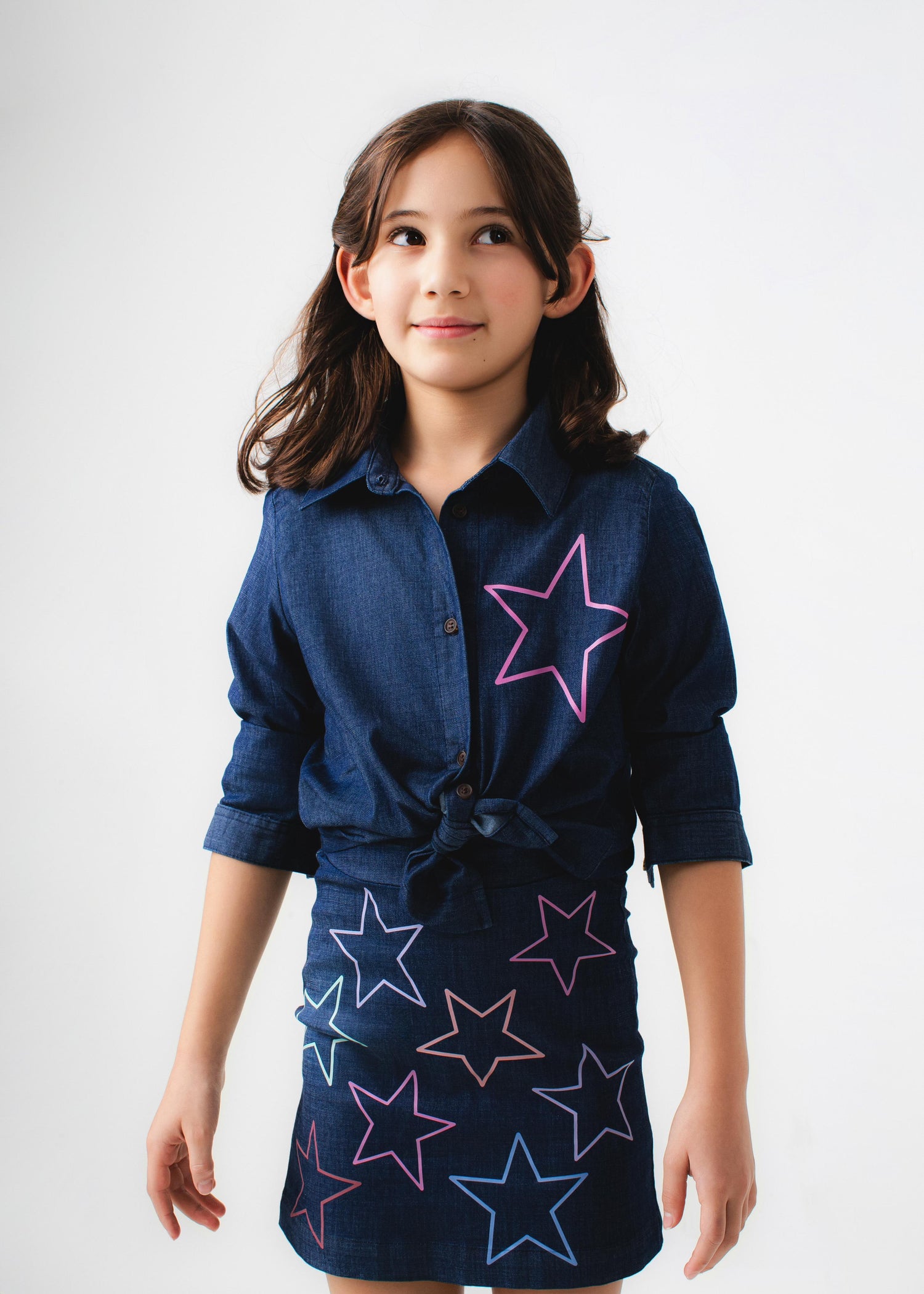 CAMISA STARS DENIM