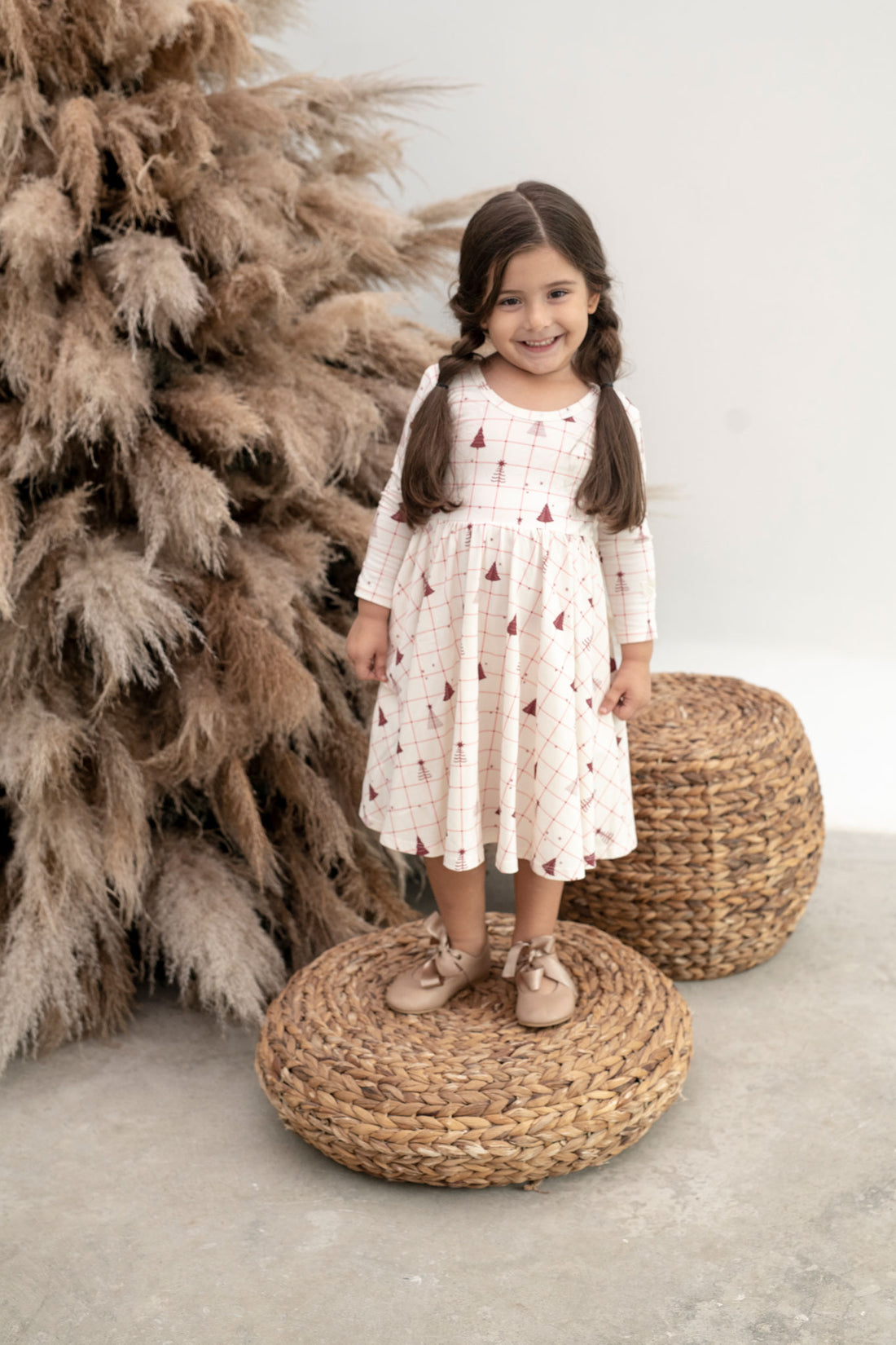 VESTIDO BALLET JARDIN ARBOLES NAVIDAD